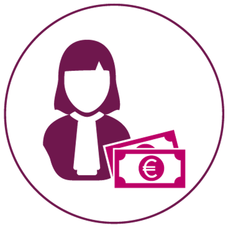 Pictogram Schuldenaanpak