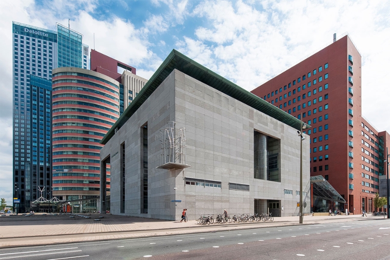Gebouw rechtbank Rotterdam